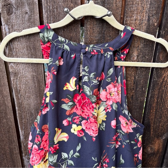 Torrid Floral Georgette Goddess Tank Sz 10(Torrid Sz 00) - Picture 8 of 15